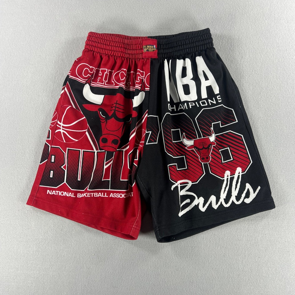 Mitchell & Ness Chicago Bulls‎ NBA Finals 1996 Home And Away Shorts Mens Size M
